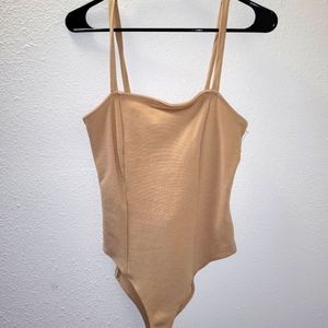 Beige bodysuit